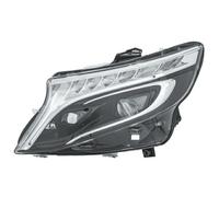 Faro izquierdo led para mercedes vito 2014 en adelante negro parábola