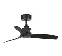 Faro Just Fan Ventilador de Techo con Mando a Distancia 9W Negro