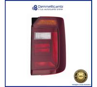 Faro - Lámpara Trasera Derecha 1 Puerto Fondo Oscuro DX Para Volkswagen Caddy 15