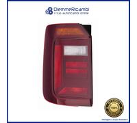 Faro - Lámpara Trasera Izquierda 1 Port Fondo Oscuro SX Para Volkswagen Caddy 15