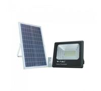 VT-94012 - Foco LED con panel solar, 35 W, 6000 K.