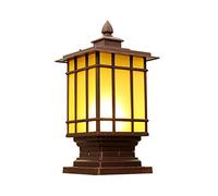 Faro Led Chino para Puerta de Valla, Resistente al Agua, para Exteriores, Villa, jardín, Patio, Puerta, Farol, Columna de Pared para Exteriores, luz de Pilar