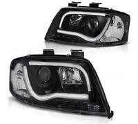 Faro LED De Día Diseño Luz Intermitente Compatible con Audi A6 4B 97-01 Negro