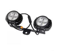 Faro LED de doble luz para Kukirin G2 ProDB Upgrade | Sistema de doble luz, cobertura de haz amplio, conciencia periférica, kit de actualización, no necesita cableado