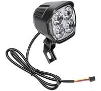 Faro LED impermeable diseñado para scooter eléctrico Kukirin M4 Max que ofrece una iluminación clara en carreteras urbanas y rurales