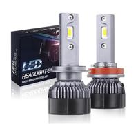 Faro LED K5C 40W H7 H4 versión de larga duración 4300K Bombilla LED K6C HB3 H11 Faro LED H1 HB4 12V(6000K,H7)