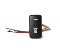 Faro LED, luz antiniebla, espejo retrovisor, calefacción, interruptor de estacionamiento, botón pulsador apto para Toyota FJ apto para Land Interruptor Basculante Botonera Elevalunas(Radar)