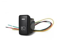 Faro LED, luz antiniebla, espejo retrovisor, calefacción, interruptor de estacionamiento, botón pulsador apto para Toyota FJ apto para Land Interruptor Basculante Botonera Elevalunas(Headlight Auto)