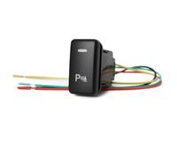 Faro LED, luz antiniebla, espejo retrovisor, calefacción, interruptor de estacionamiento, botón pulsador apto para Toyota FJ apto para Land Interruptor Basculante Botonera Elevalunas(Parking Radar)