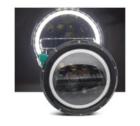 Faro LED Motocicleta 7 Pulgadas Color Negro Para Ducati Para Monster 1000 600 1993 1994 1995 1996 1997 1998 1999 2000 2001 02 03 04 05 06 07 2008 Faro Motocicleta Faro Delantero(7Inch Headlight O)