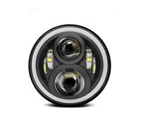 Faro LED Motocicleta 7 Pulgadas Color Negro Para Ducati Para Monster 1000 600 1993 1994 1995 1996 1997 1998 1999 2000 2001 02 03 04 05 06 07 2008 Faro Motocicleta Faro Delantero(7Inch Headlight C)
