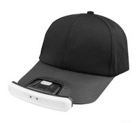 Faro LED portátil con sensor integrado en un elegante sombrero de seguridad que proporciona protección para la cabeza con iluminación manos libres para trabajadores de almacén y mecánicos que