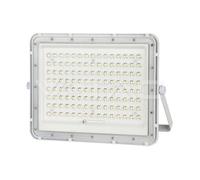 Faro LED Solar Floodlight 20W IP65 Blanco con Mando 6400K V-tac VT-180W-W