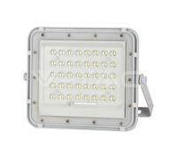 Faro LED Solar Floodlight 6W IP65 Blanco con Mando 4000K V-tac VT-40W-W