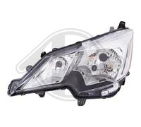 Faro Luz Principal Halógeno H4 HY21W Izquierda para Mitsubishi Mirage/Espacio