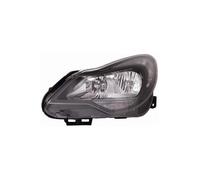 Faro luz proyector delantera derecha para Opel Corsa D 2011 en adelante parábola negra