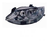 Faro luz proyector delantera derecha para SEAT Ibiza 2008 al 2011 H7/h7 cromato