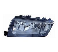 Faro luz proyector delantera derecha para skoda fabia 1999 al 2006 parábola negra