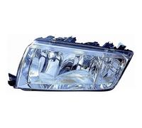 Faro luz proyector delantero izquierdo para skoda fabia 1999 al 2006 parábola cromata