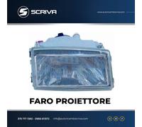 Faro Luz Proyector Delantero SX Izquierdo Asiimm. / H4 Fiat Uno 11/89>12/92