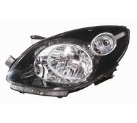 Faro Luz Proyector SX H4 Pred Reg Elec Renault Twingo 2007 2011 Parab Negro