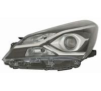 Faro Luz Proyector SX HIR2 C/Lénticos + LED Pred Reg El Toyota Yaris 2017 Negro