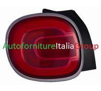 Faro Luz Stop Trasero SX Izquierdo Para 500L 12> De 2012 IN Entonces