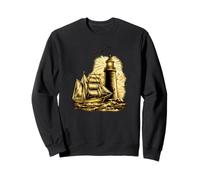 Faro marítimo brújula Barco de Vela Norte Sudadera