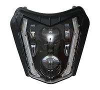 Faro Moto Carenado, E24Faro Delantero Careta de Moto para SX SXF XC XCW EXC EXCF SMC SMCR Motocross Enduro Supermoto