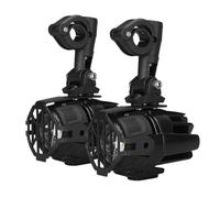 Faro Moto Conjunto Faros Delanteros Auxiliares De Alto Brillo para Motocicleta para BMW F750GS F650GS R1150GS Conjunto De Luces Antiniebla Conjunto Faros Motocicleta(Light with Guards)