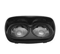 Faro Moto Conjunto para Carretera para Glide 2003-2014 Faro Doble Led Proyector De 5,75 Pulgadas Faro Doble Faro 80W Conjunto Faros Motocicleta(Black)