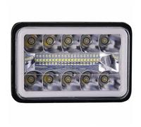 Faro Moto Conjunto para Suzuki para DRZ400SM para DRZ400S para DRZ400E 4x6 LED Hi/Lo Proyector Faro De Haz Sellado Conjunto Faros Motocicleta