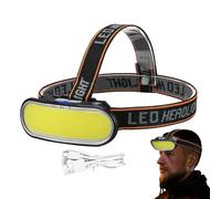 Faro Para Correr, Linterna Para Acampar,Farso LED De Alto Brillo Con 5 Modos De Iluminación - Lámpara Portátsil Resistente Al Agua Con Diadema, Faro Recargable Psara Equipo De Acampada Parsa Trabajar