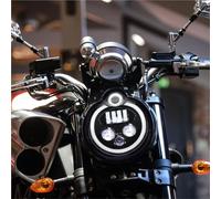 Faro para Yamaha Vmax 1700 2009 2010 2011 2012 2013 2014 2015 2016 2017 2018 2019 2020 DRL Luces Delanteras De Motocicleta Conjunto Faros Luz Baja Impermeable
