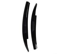 Faro Párpado Cubierta Trim Set para Scirocco 2009 2017 2 unids plástico ABS (negro)