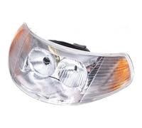 Faro Piaggio Original Facelift delantero compatible con Hexagon LX 125 | OE 294504, sin bombillas ni clips, requiere H1 y H7; compatible con Piaggio Hexagon LXT 180, LX 4 125, GTX 125