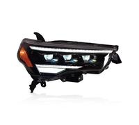 Faro Principal Coche Para 4Runner 2014 2015 2016-2020 Faros Delanteros Coche Luz Circulación Diurna Señales Giro Dinámicas(2pcs 3 lenses)