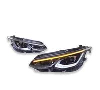 Faro Principal Coche Para VW Para Golf 8 2021-2024 2 Uds Faro LED Proyector Lámpara Cabeza Luz Circulación Diurna Accesorios Luces Coche