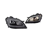 Faro Principal Delante Compatible Con Benz Para W164 2005 2006 2007 2008 Para ML350 ML400 ML500 Faros Delanteros DRL Luces De Señal Accesorios Automóviles Faro Delantero De Coche(Ordinary)