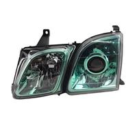 Faro Principal Delante Compatible Con Lexus Para LX470 1998 1999 2000-2007 Faro Delantero Parachoques Delantero Luz De Xenón Lámpara De Conducción Accesorios Para Coche(Green,Left)