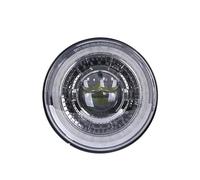 Faro principal Delante Faros LED para Jeep Wrangler TJ LJ Unlimited JK CJ-8 para Scrambler CJ-7, faro redondo con señal giro 4x4 Juego Faros Delanteros(1 piece Sliver)