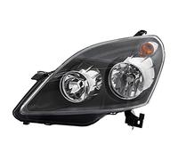 Faro principal delantero izquierdo negro H1/H7 para modelo Zafira B (A05) año de fabricación: 07/2005 - 01/2008