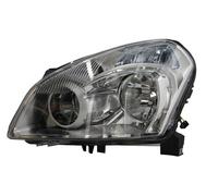 Faro principal delantero izquierdo Nissan Qashqai 26060-JD900 TYC 20-11572-05-2
