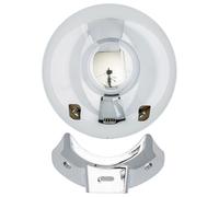 Faro Principal Derecho 12 V H1 Halógeno HELLA Redondo Metálico Cromado Para DAF