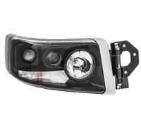 Faro Principal Derecho Halógeno H7/H1 HELLA para Renault De Camiones Premium II