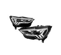 Faro Principal Faros Delanteros De Estilo Alto para Q3 2019, 2020, 2021, 2022, 2023, Montaje Completo De LED, Actualización Lentes Proyector De Alta Configuración Conjunto Faros Celanteros Coche