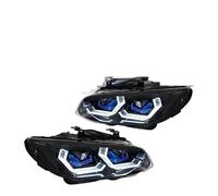 Faro Principal Faros Delanteros Secuenciales LED Para BMW Serie 3 328i 335i Coupé E92 E93 (2011-2013) (B Para Xenón Ori ginal). Incluye 1 Juego.(A 11-13 Halogen)