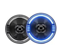 Faro Principal Faros LED Redondos De 7 Pulgadas con Proyector Luces Altas Y Bajas DRL E Intermitentes para Jeep para Wrangler CJ-5 1955-2014 Piloto Delantero