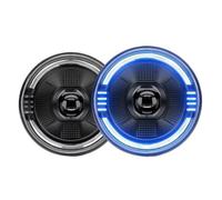 Faro Principal Faros LED Redondos De 7 Pulgadas para Land para Rover para Defender con Luces Altas Y Bajas Luces De Giro DRL Piloto Delantero