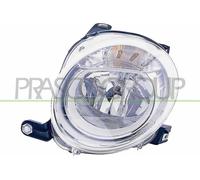 Proyector Siniestro H7 Eléctrico Con Motor Fiat 500 S-(Año 2012-2015)